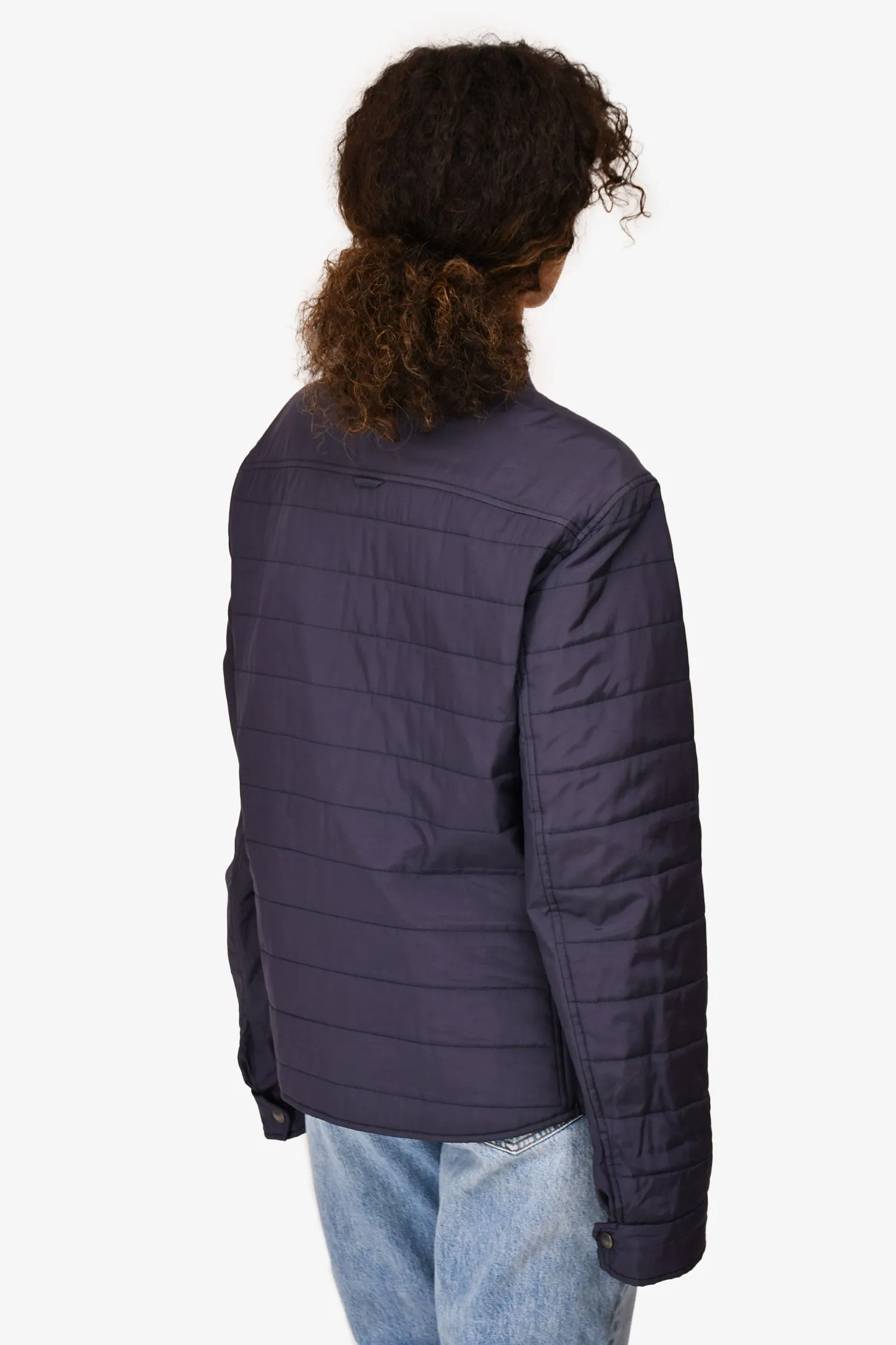 Brunello Cucinelli Veste Bomber Matelassée Bleue Taille XL Homme