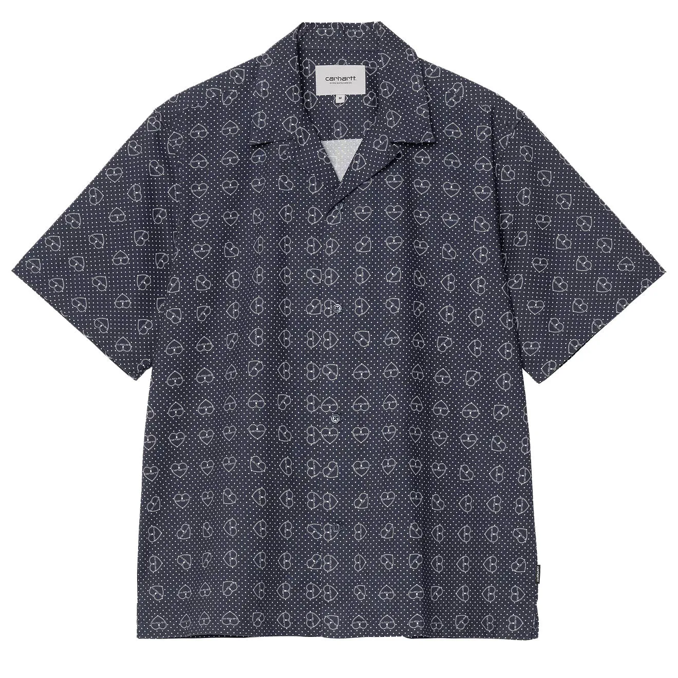 Carhartt WIP S/S Chemise Furoshiki Imprimé Furoshiki / Bleu