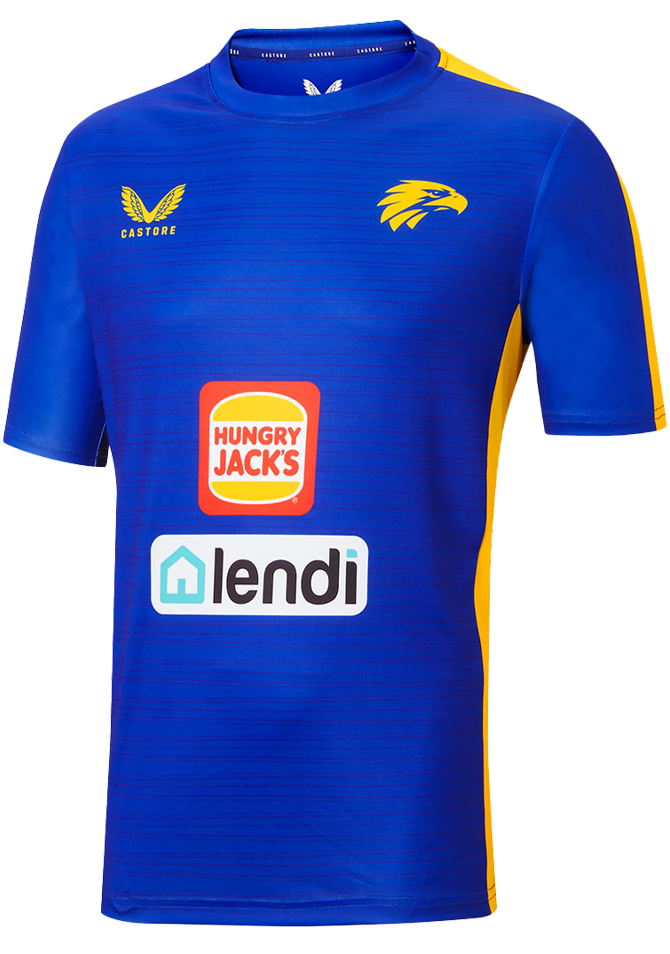 Castore West Coast Eagles T-shirt d'entraînement pour homme 2022 <br> TM0476