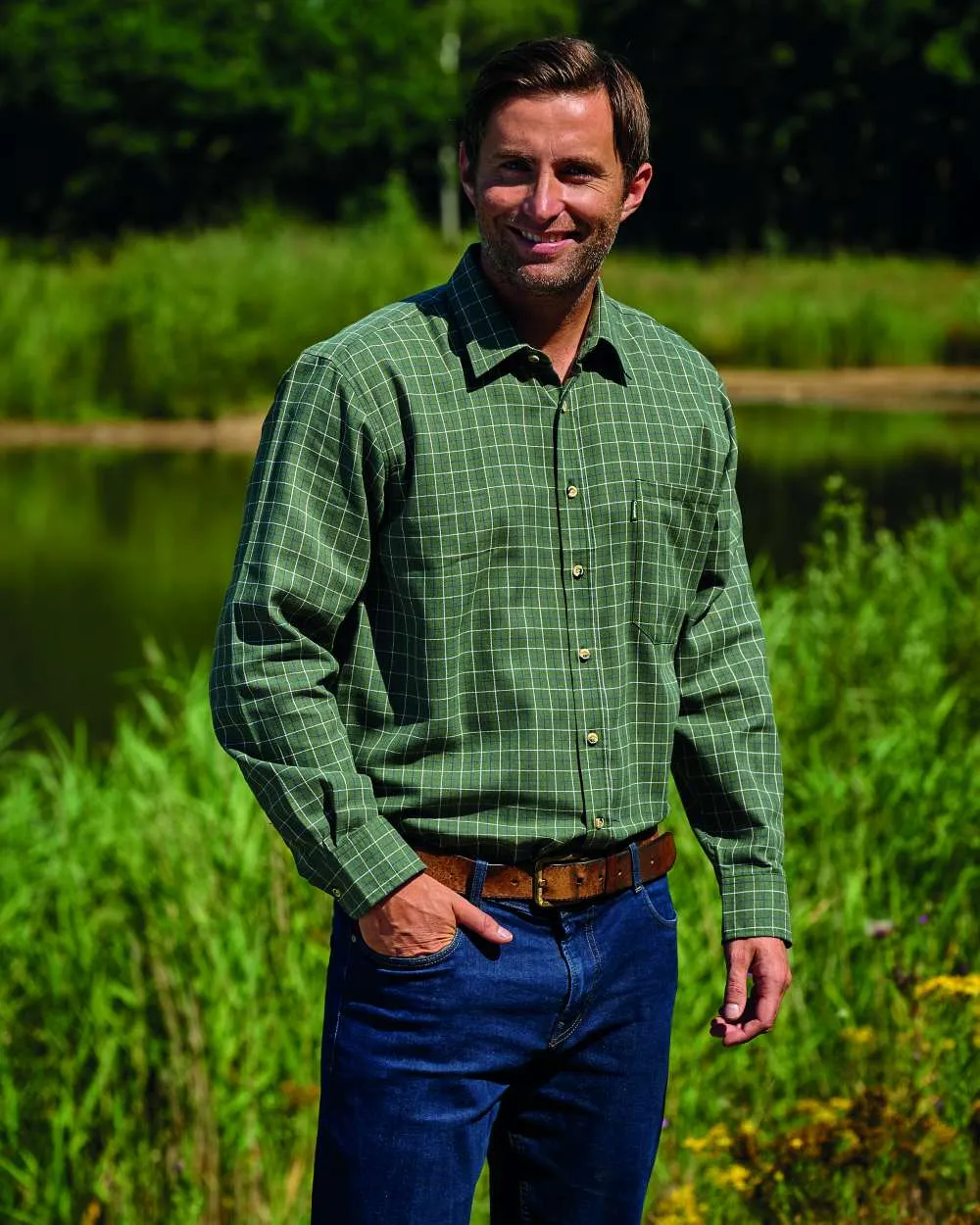 Champion Chemise en Polycoton Castleton Champion
