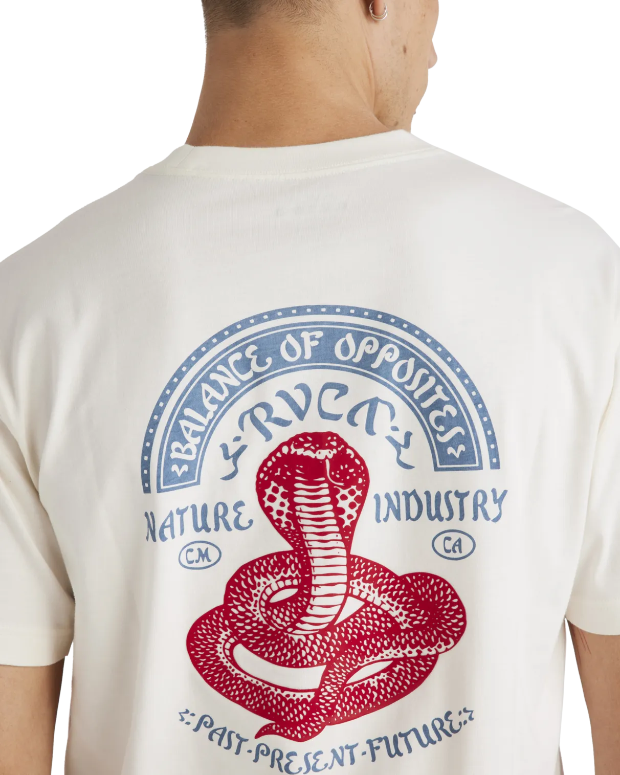 T-Shirt Charmeur en Blanc Antique
