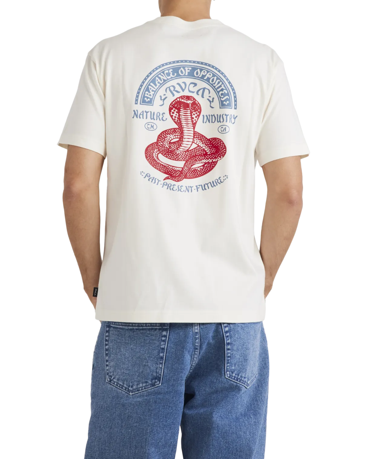 T-Shirt Charmeur en Blanc Antique