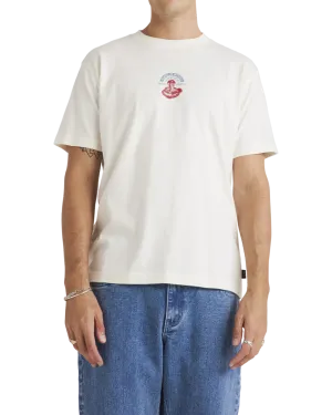 T-Shirt Charmeur en Blanc Antique