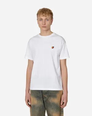 T-shirt Classique à Logo Blanc