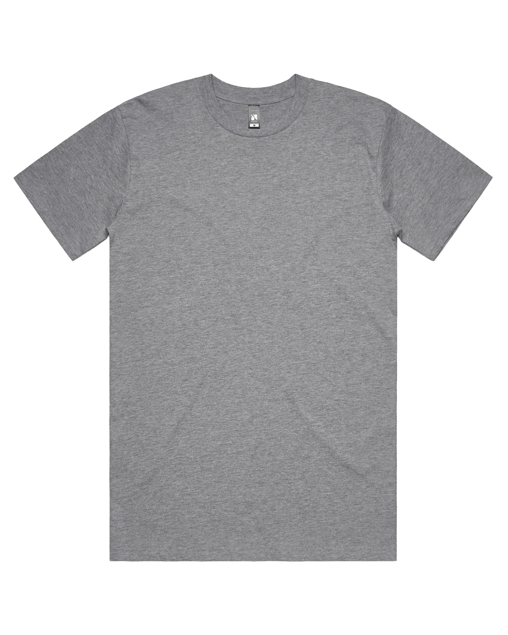 T-Shirt classique en gris sportif