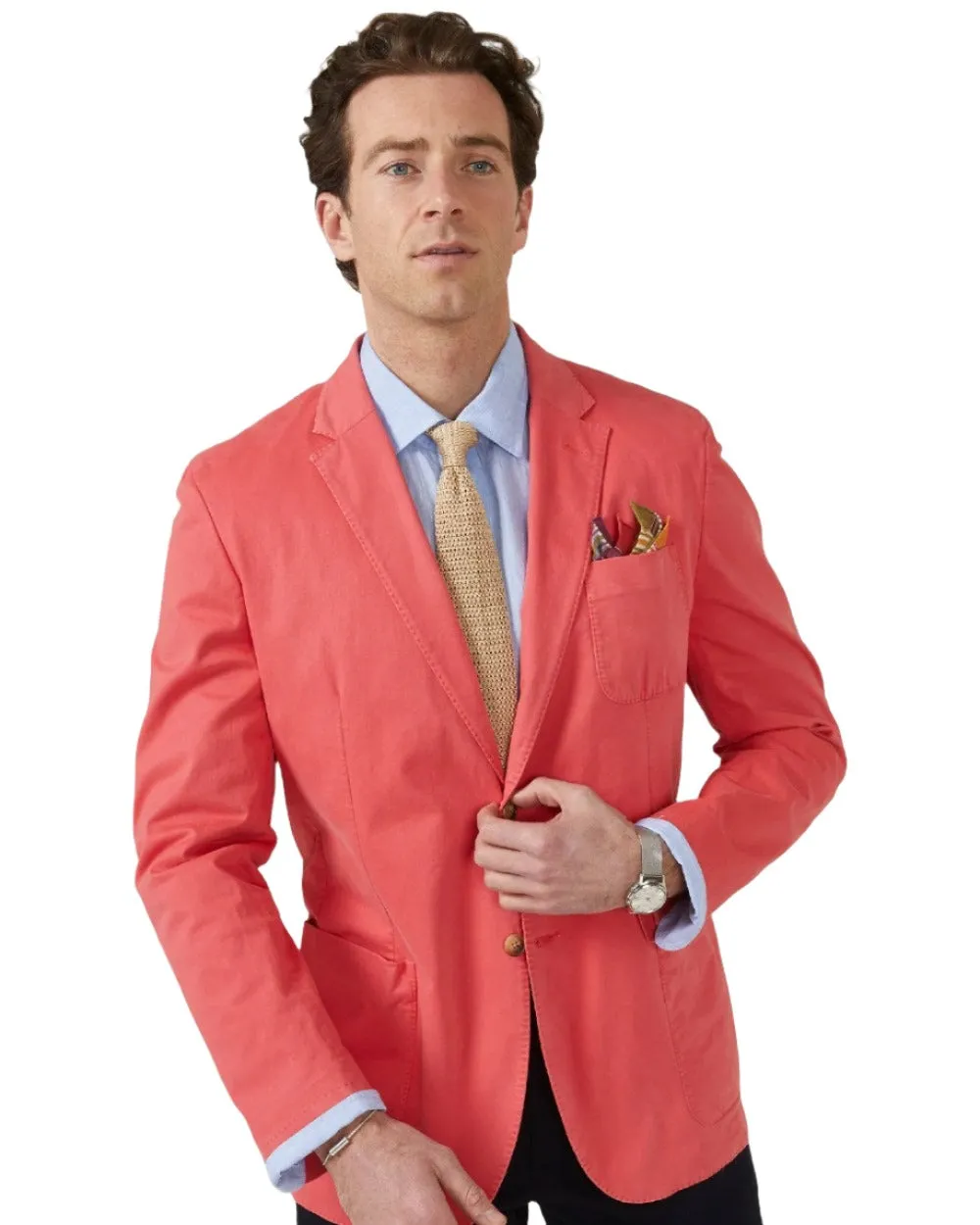 Vêtements Alan Paine Blazer en coton Heymouth pour hommes Alan Paine