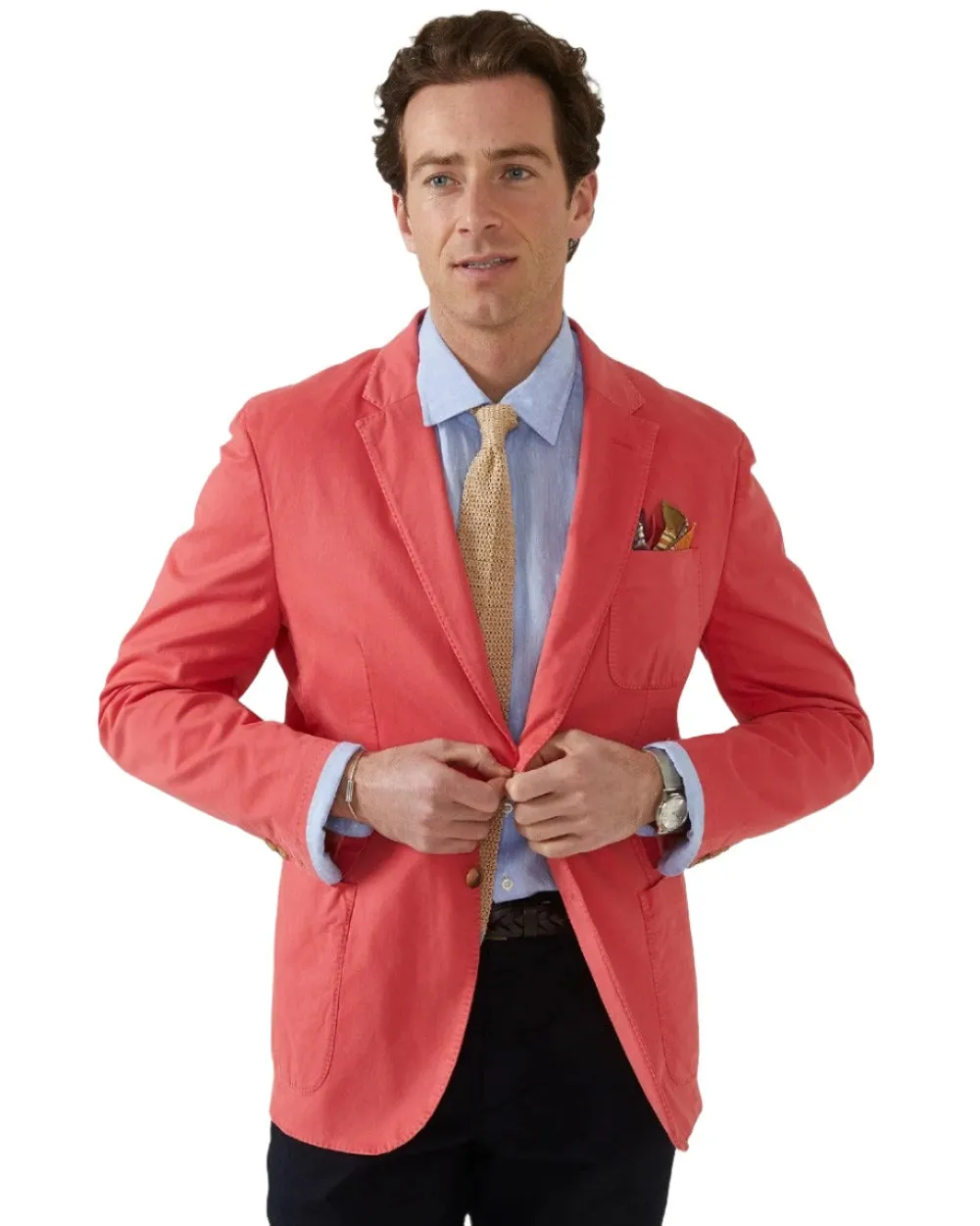 Vêtements Alan Paine Blazer en coton Heymouth pour hommes Alan Paine