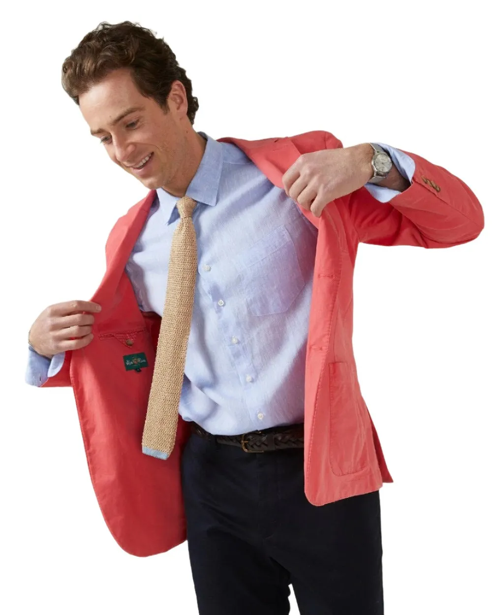 Vêtements Alan Paine Blazer en coton Heymouth pour hommes Alan Paine