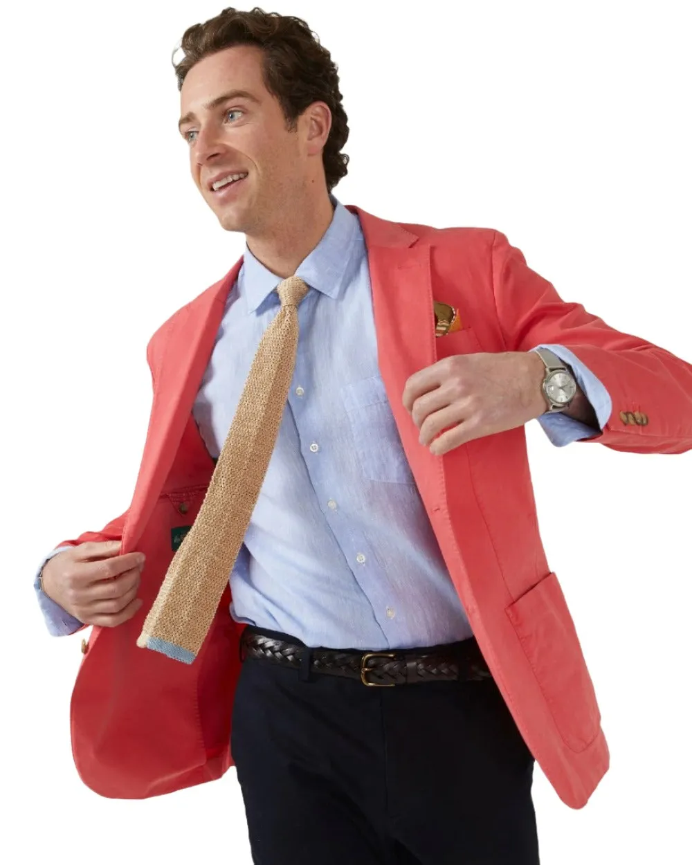 Vêtements Alan Paine Blazer en coton Heymouth pour hommes Alan Paine