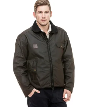 Vêtement Swanndri Veste en toile huilée Waimak pour homme avec doublure en laine