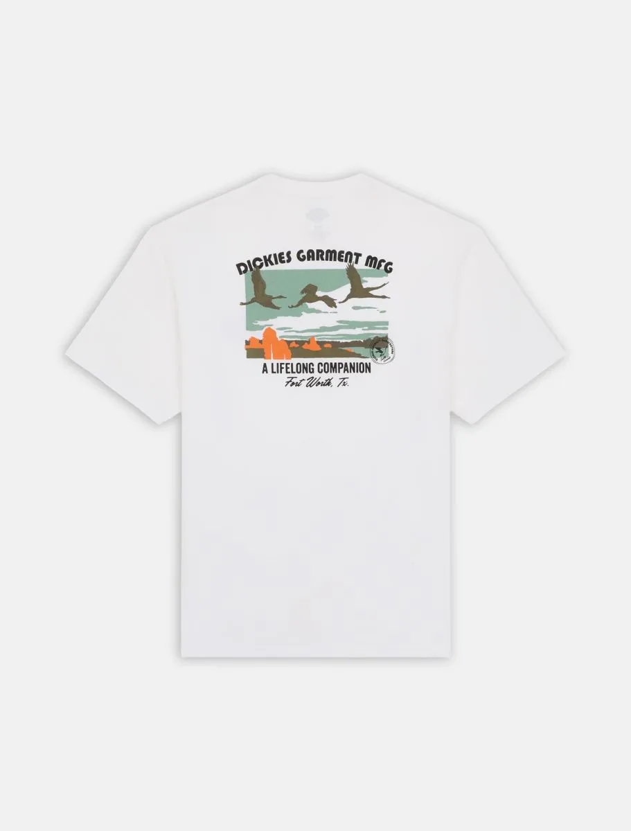 T-shirt d'accompagnement en blanc