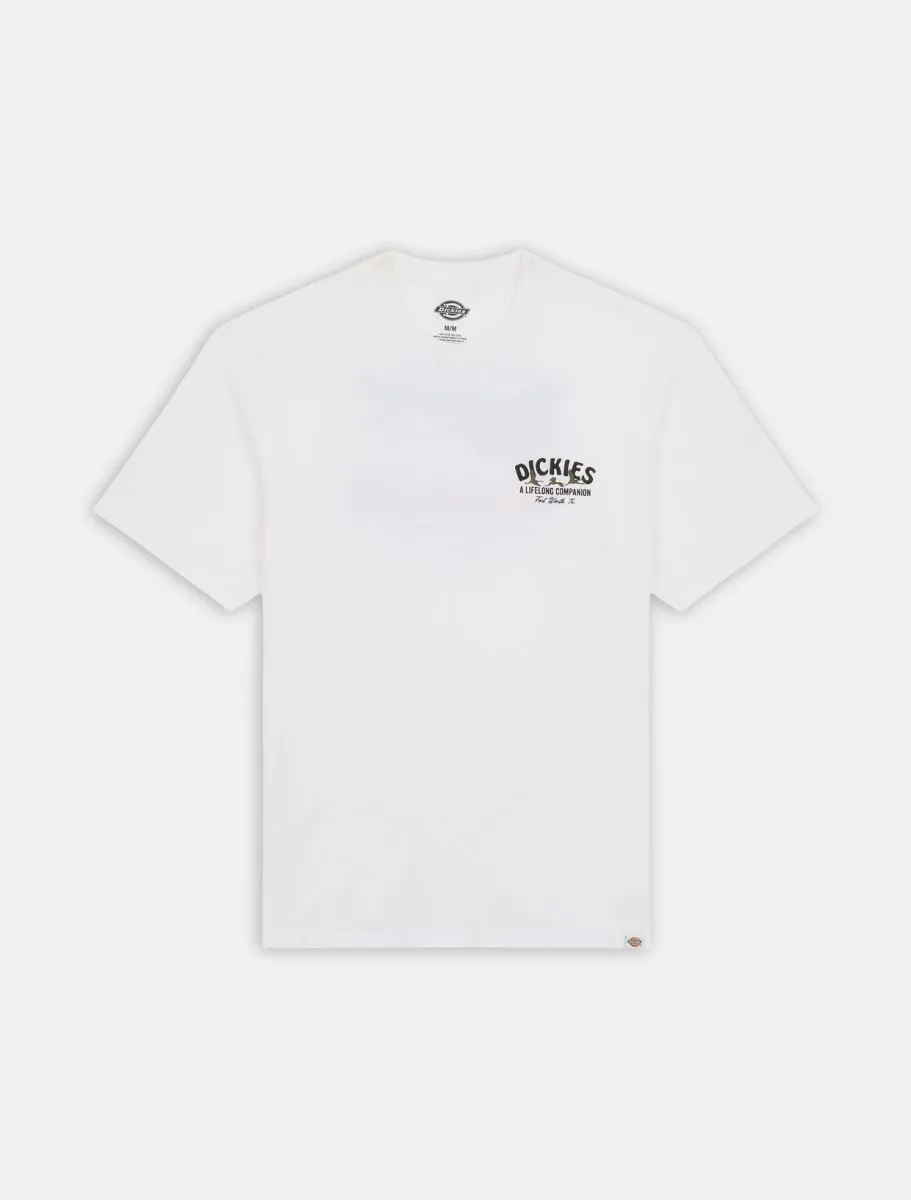 T-shirt d'accompagnement en blanc