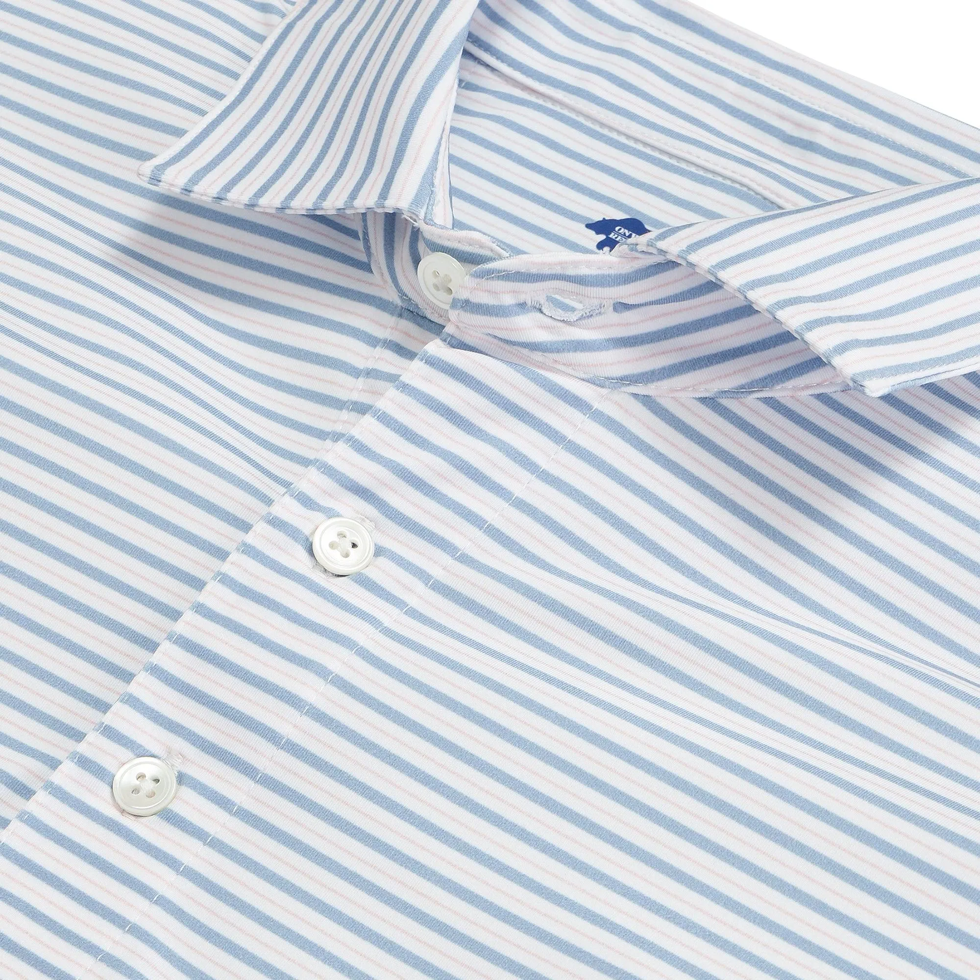 Polo de Performance à Rayures Condor