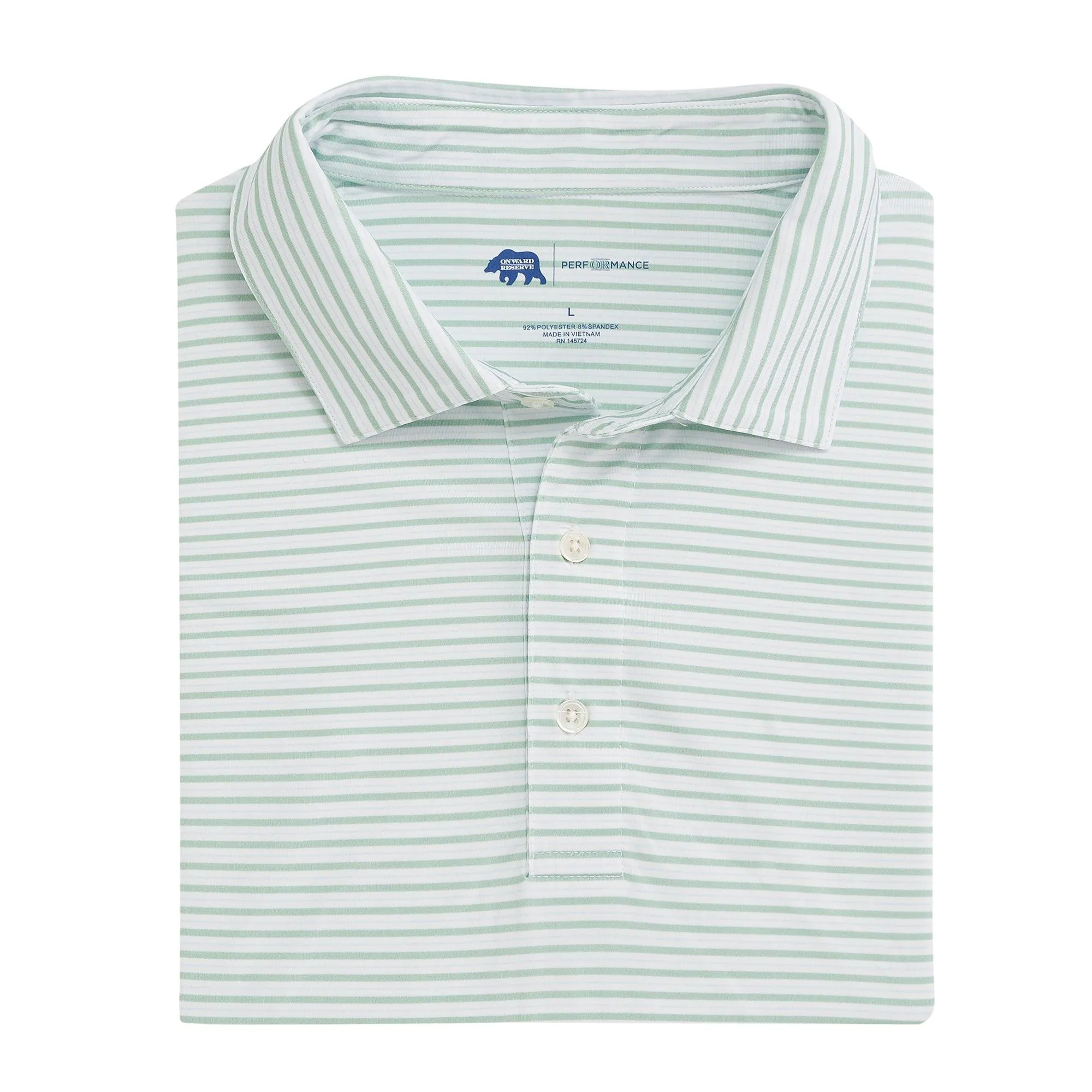 Polo de Performance à Rayures Condor