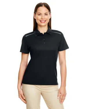 Core 365 78181R Polo Piqué Femme à Performance Radiante avec Passepoil Réfléchissant