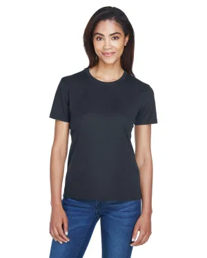 Core 365 78182 T-shirt à col rond Performance Piqué pour Femmes