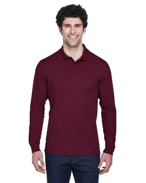 Core 365 88192 Polo à manches longues en piqué pour hommes - Performance Ultime