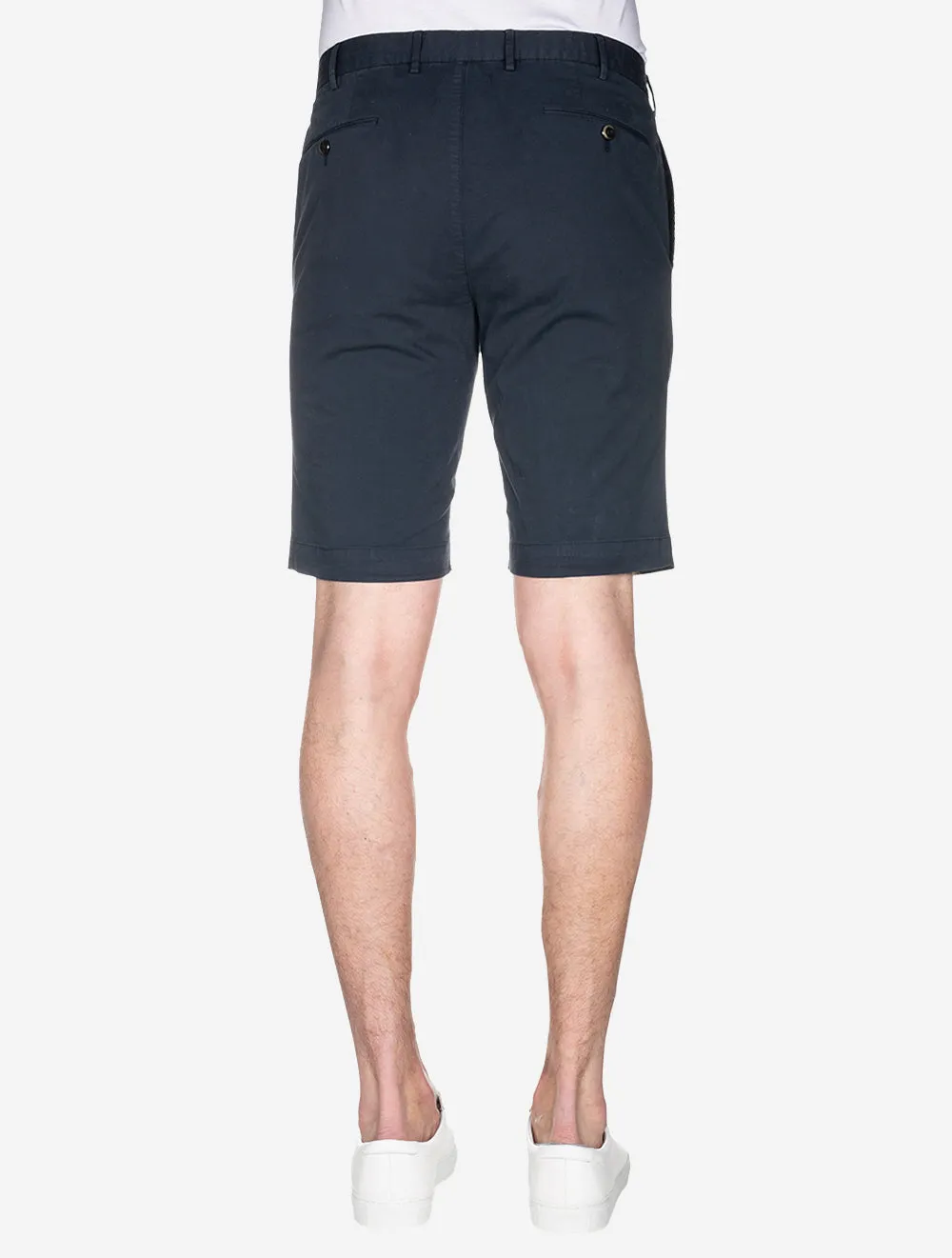 Short en coton marine