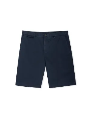 Short en coton marine