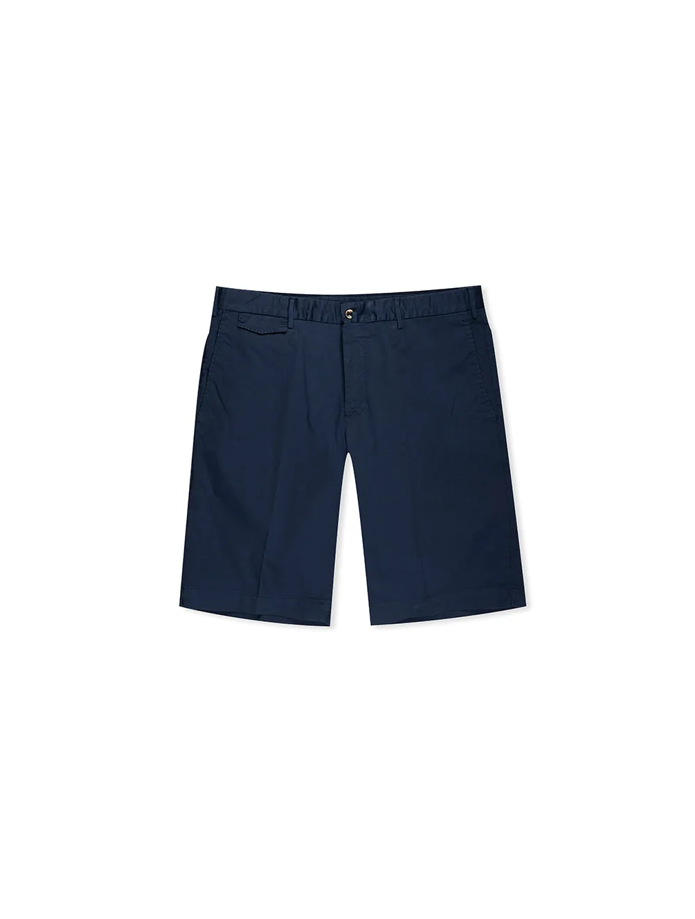 Short en coton marine