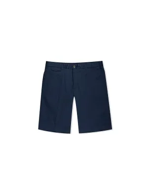 Short en coton marine