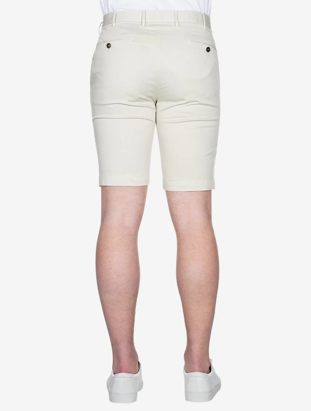 Short en coton pierre