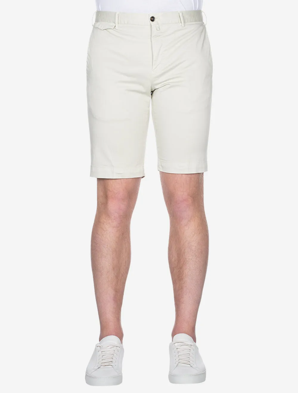 Short en coton pierre