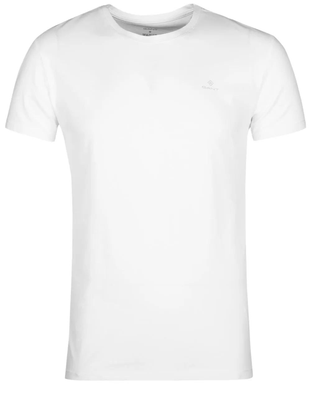 Pack de 2 t-shirts à col rond blanc