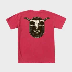 T-Shirt Homme Dark Seas Cattlemen - Gingembre Glacé