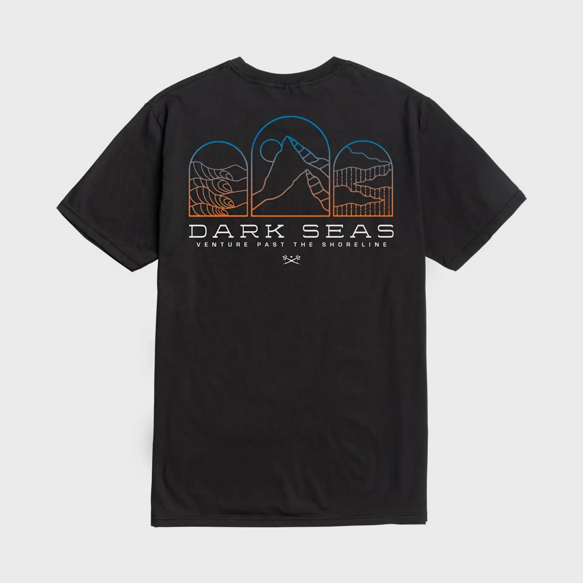 T-shirt Summit Homme Dark Seas - Noir