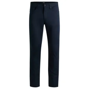 Pantalon slim-fit Delaware en satin extensible