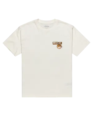 T-shirt Desertscape en blanc antique