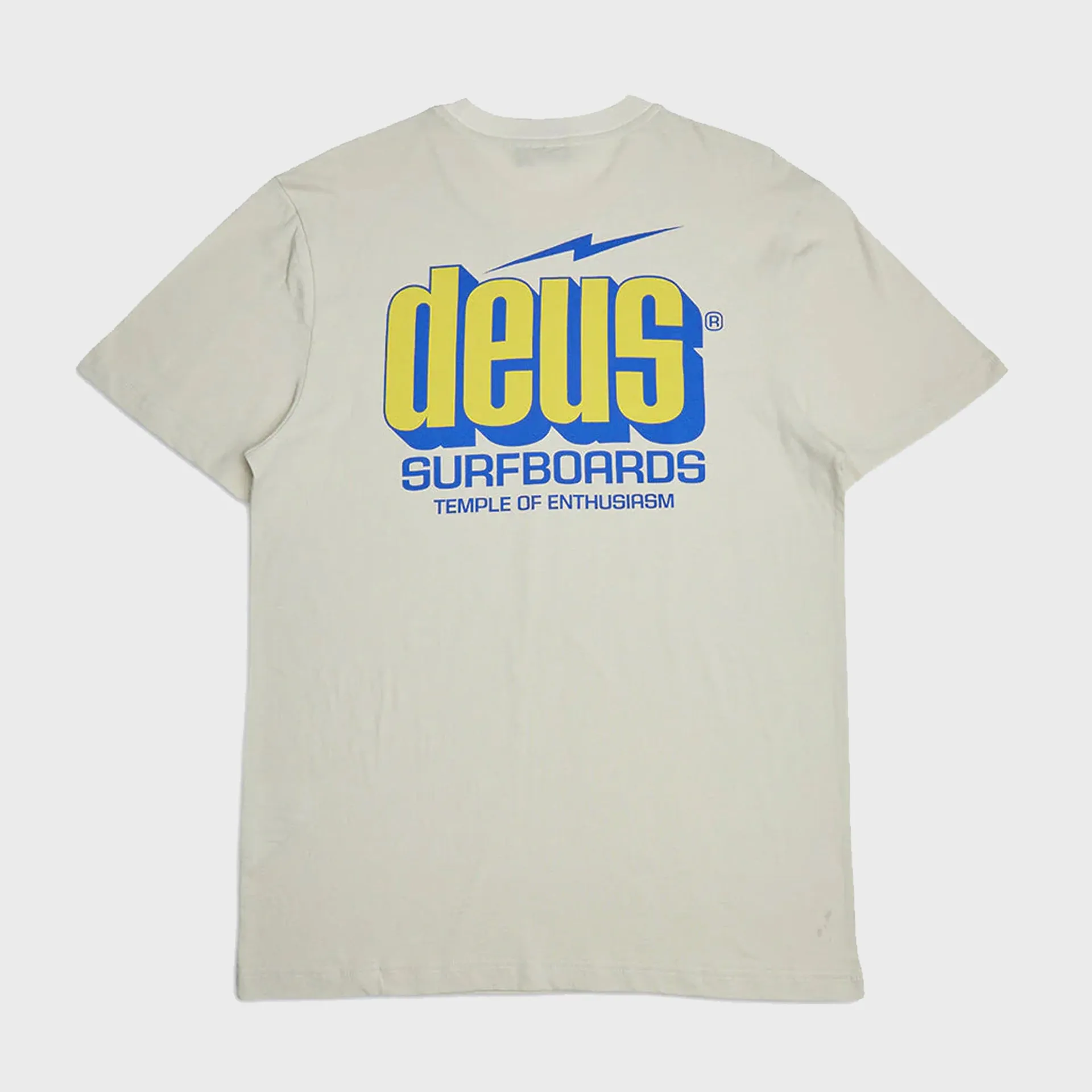 T-shirt Deus Mens Bolter - Blanc vintage