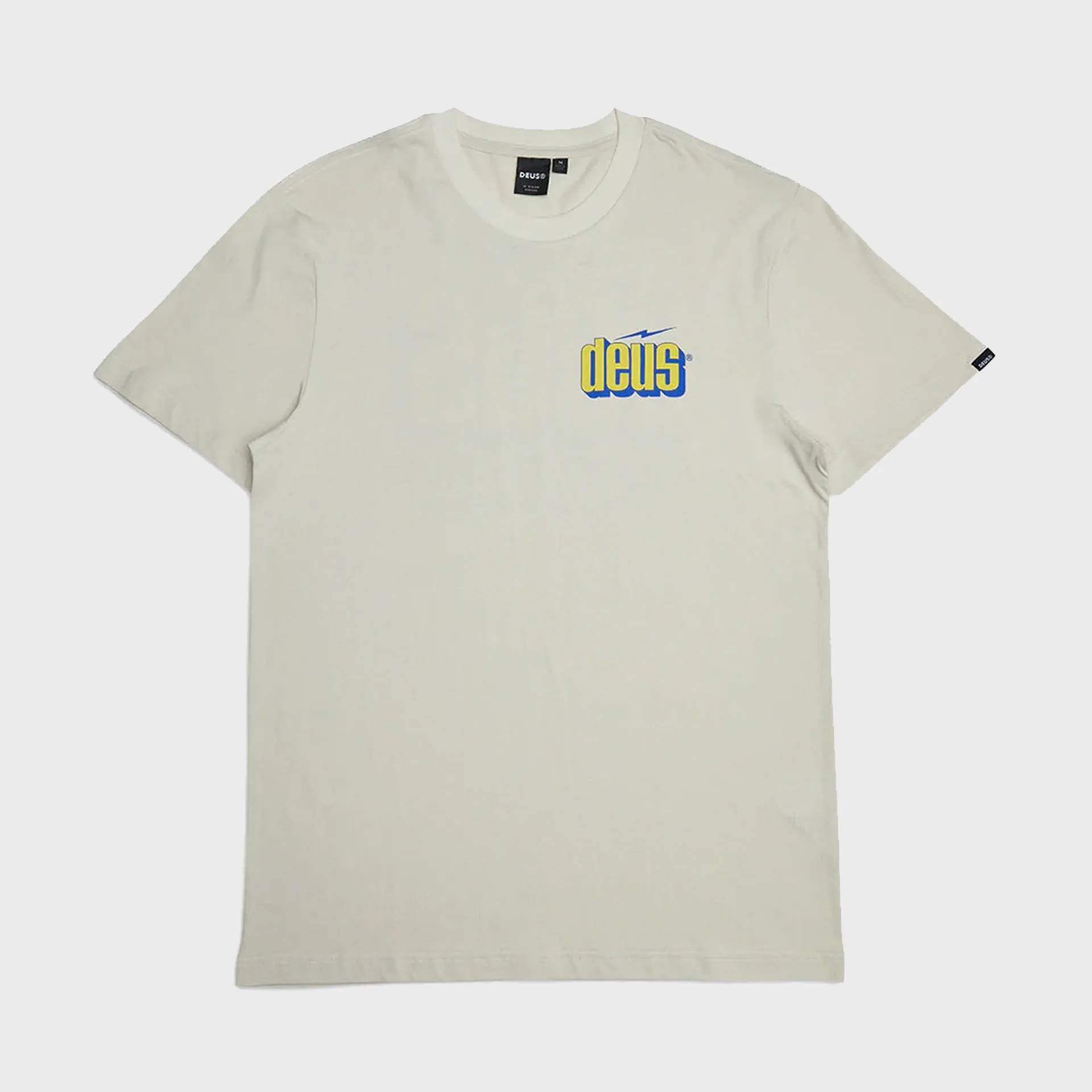 T-shirt Deus Mens Bolter - Blanc vintage