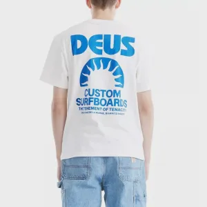 T-Shirt Deus Mens Melodies - Blanc Vintage