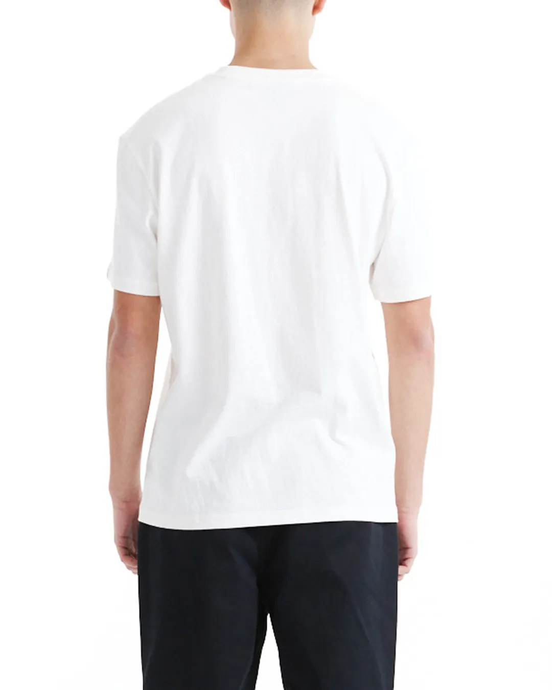 T-shirt Deus Mens Noodle - Blanc vintage