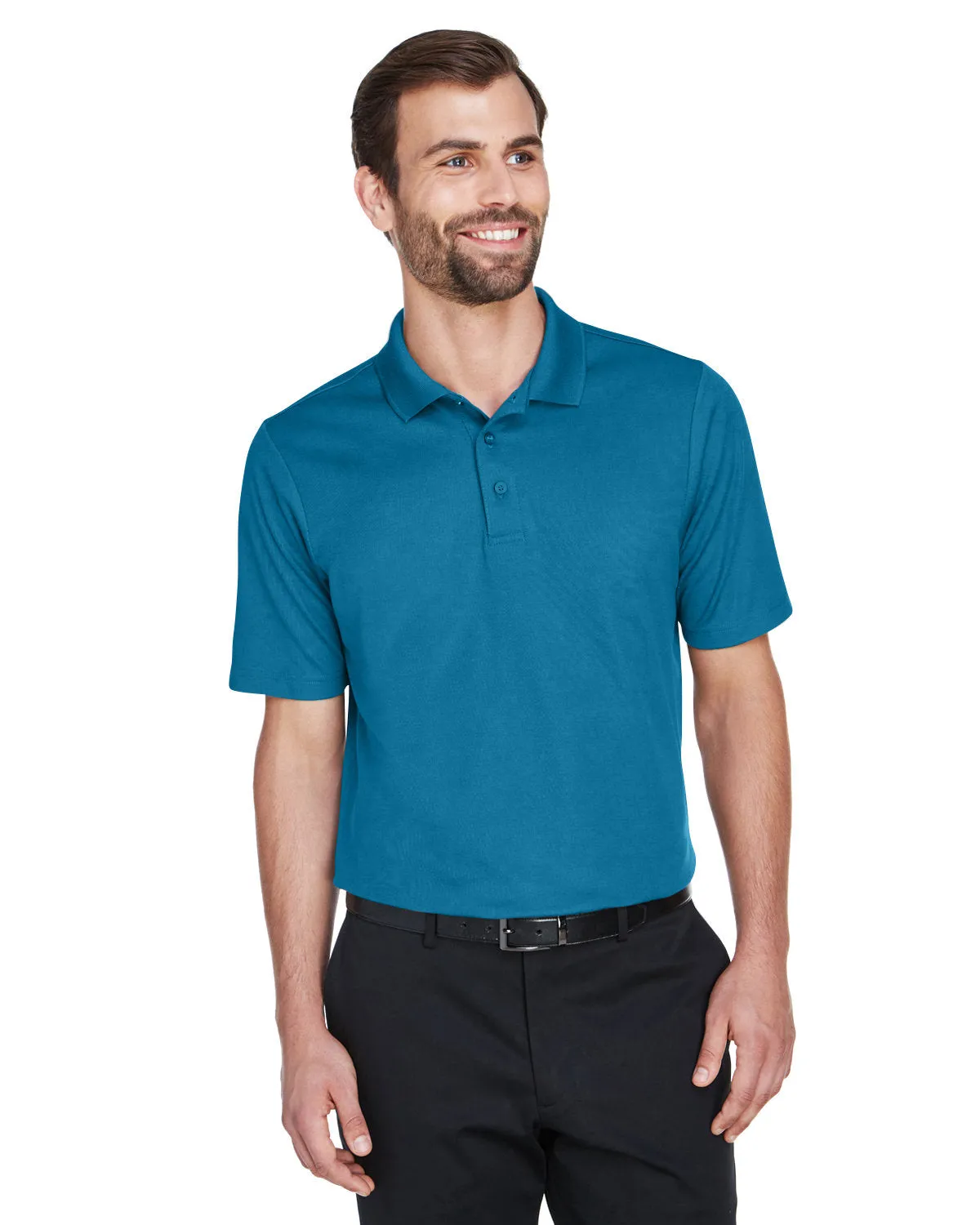 Devon & Jones DG20 Polo Tressé Performance pour Homme CrownLux