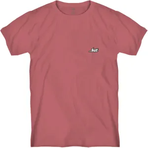 T-shirt vintage Dimes pour homme teinté corail