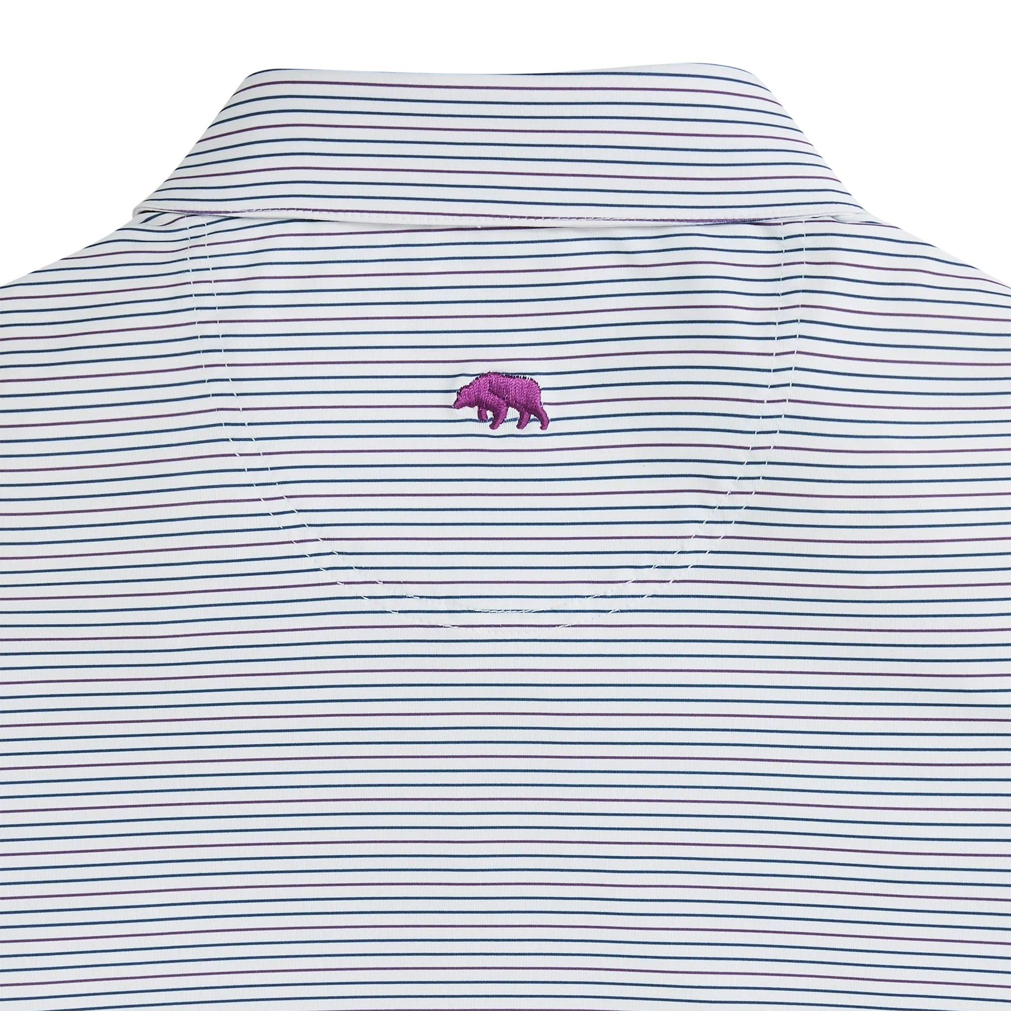 Polo de Performance Driver Stripe - Mystique