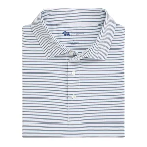 Polo de Performance Driver Stripe - Mystique