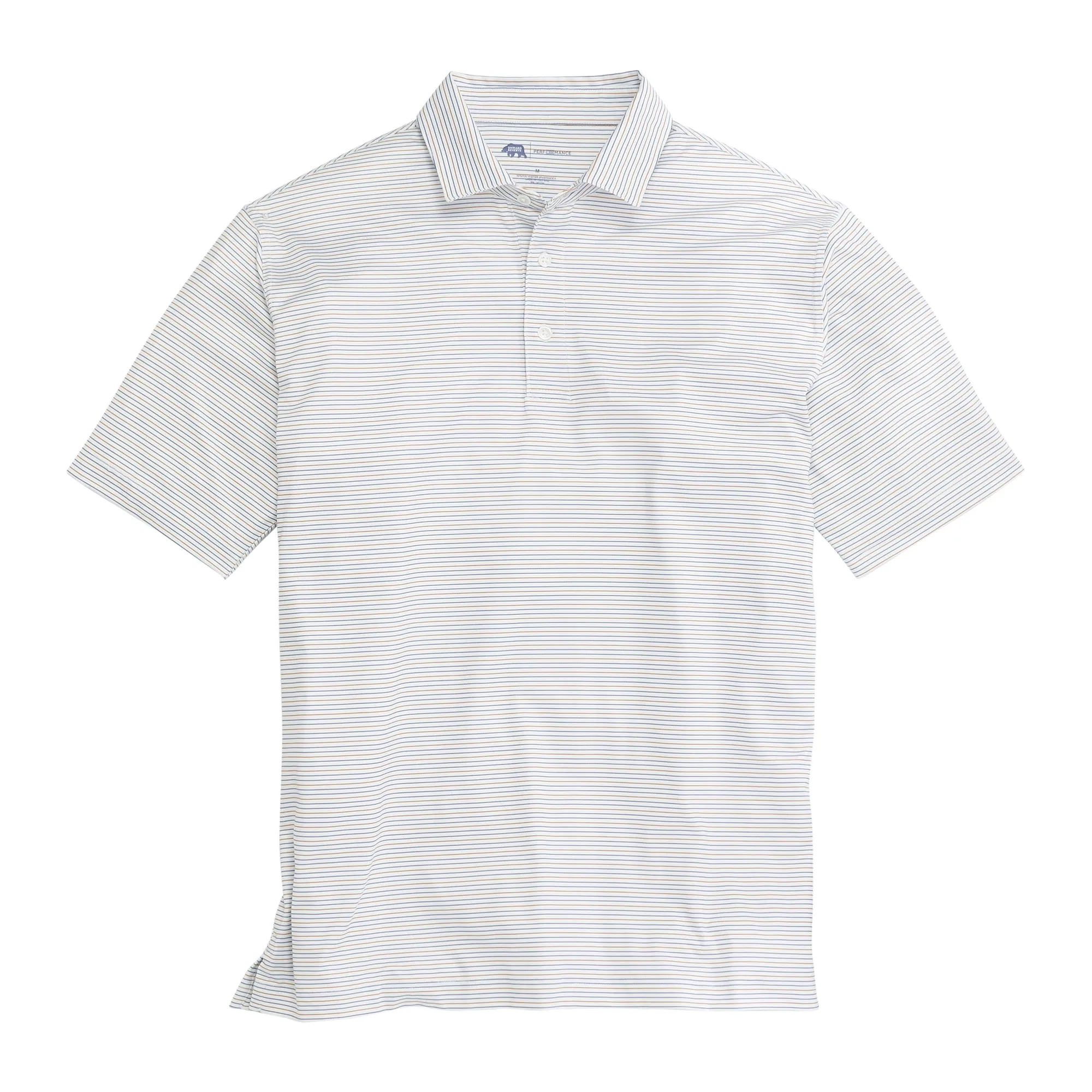 Polo de Performance Driver Stripe