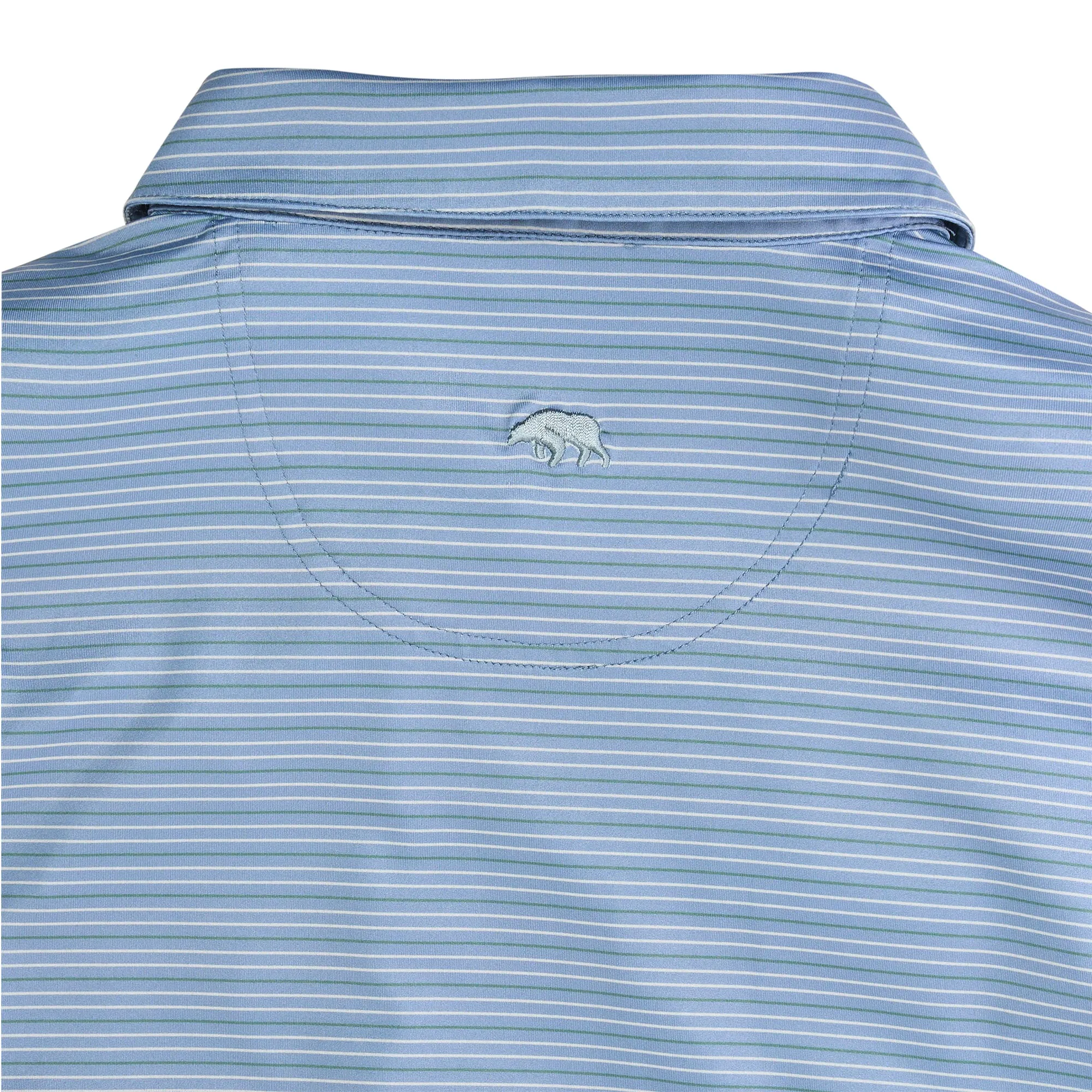 Polo de Performance Driver Stripe