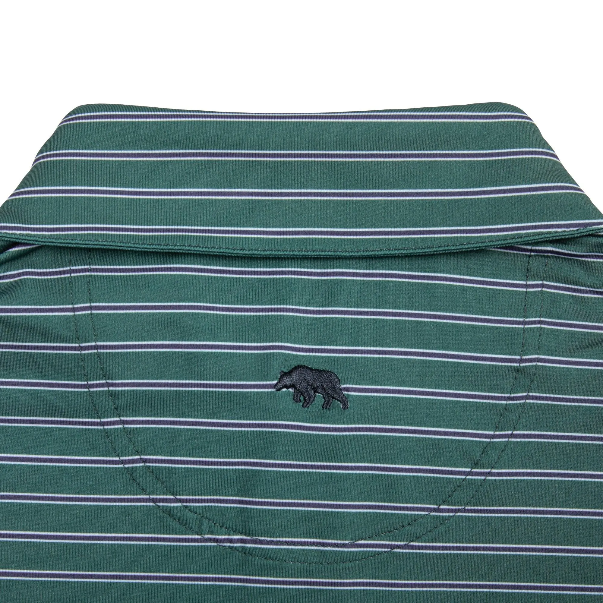 Polo de Performance Eagle Stripe Pin Maritime/Indigo Vintage