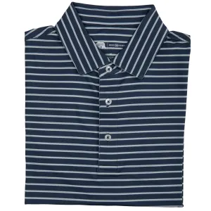 Polo de Performance Eagle Stripe - Indigo Vintage/Fumée