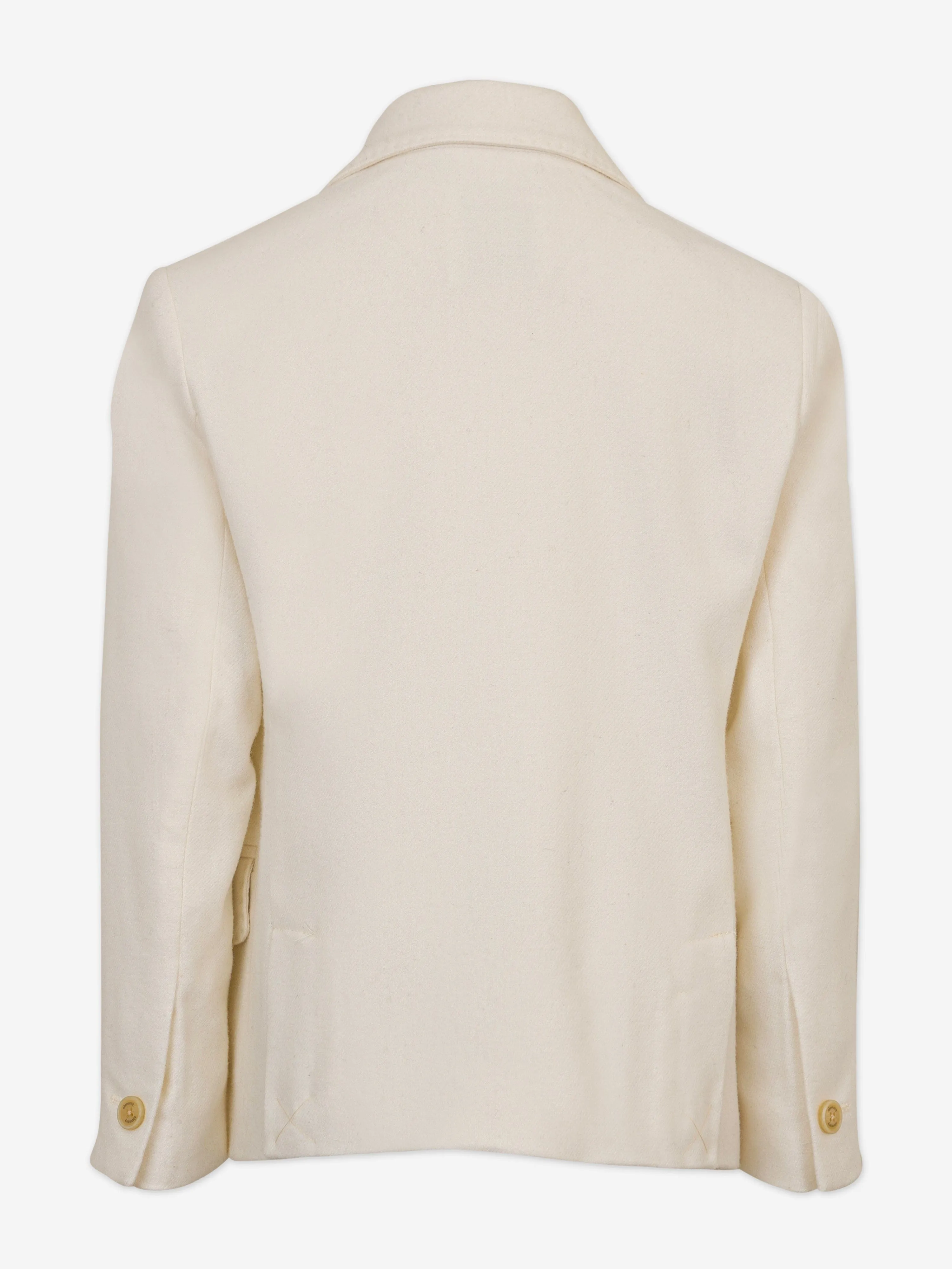 Veste en laine pour garçons Eleventy en ivoire