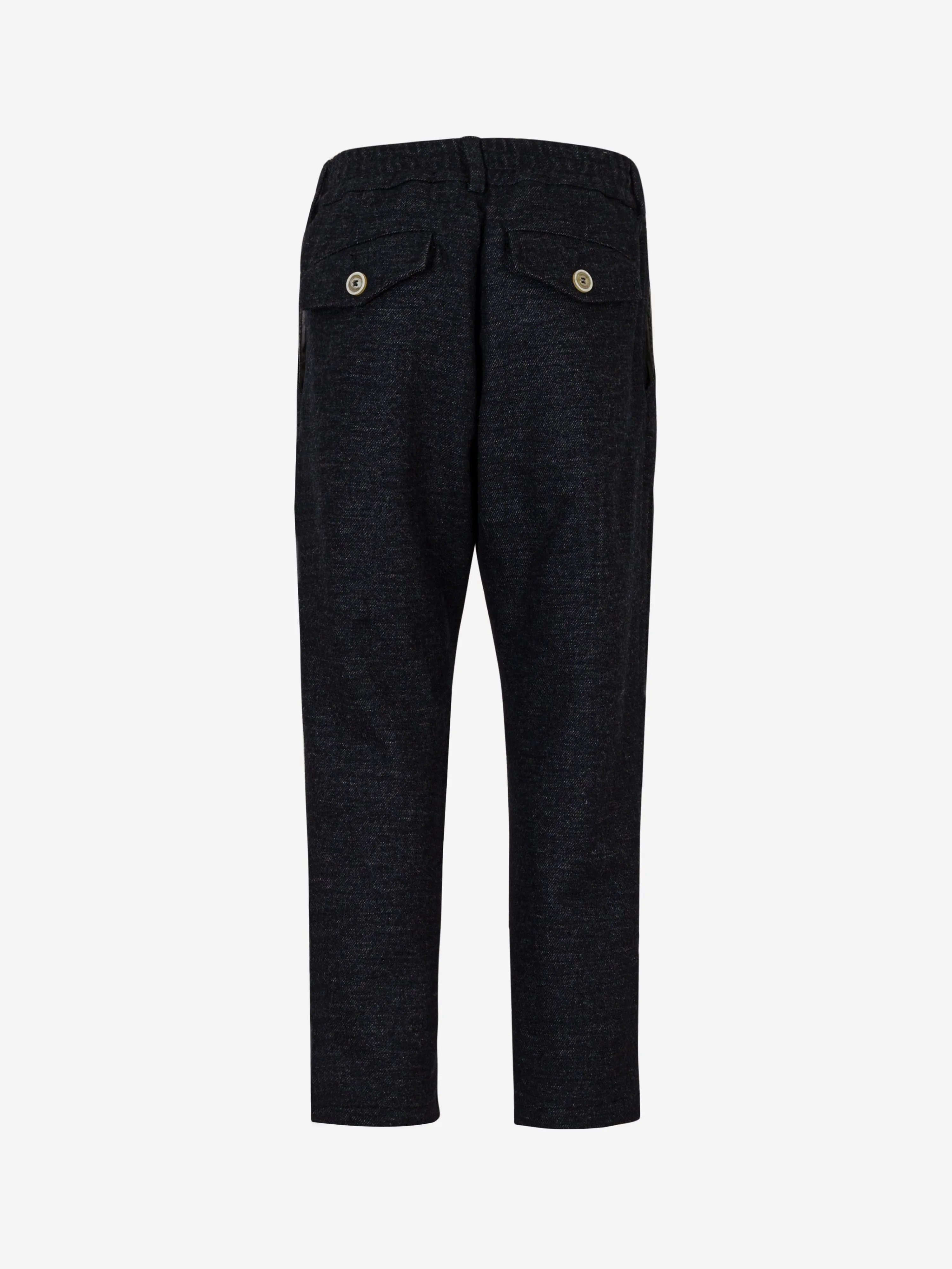 Pantalon en laine Eleventy Boys en marine