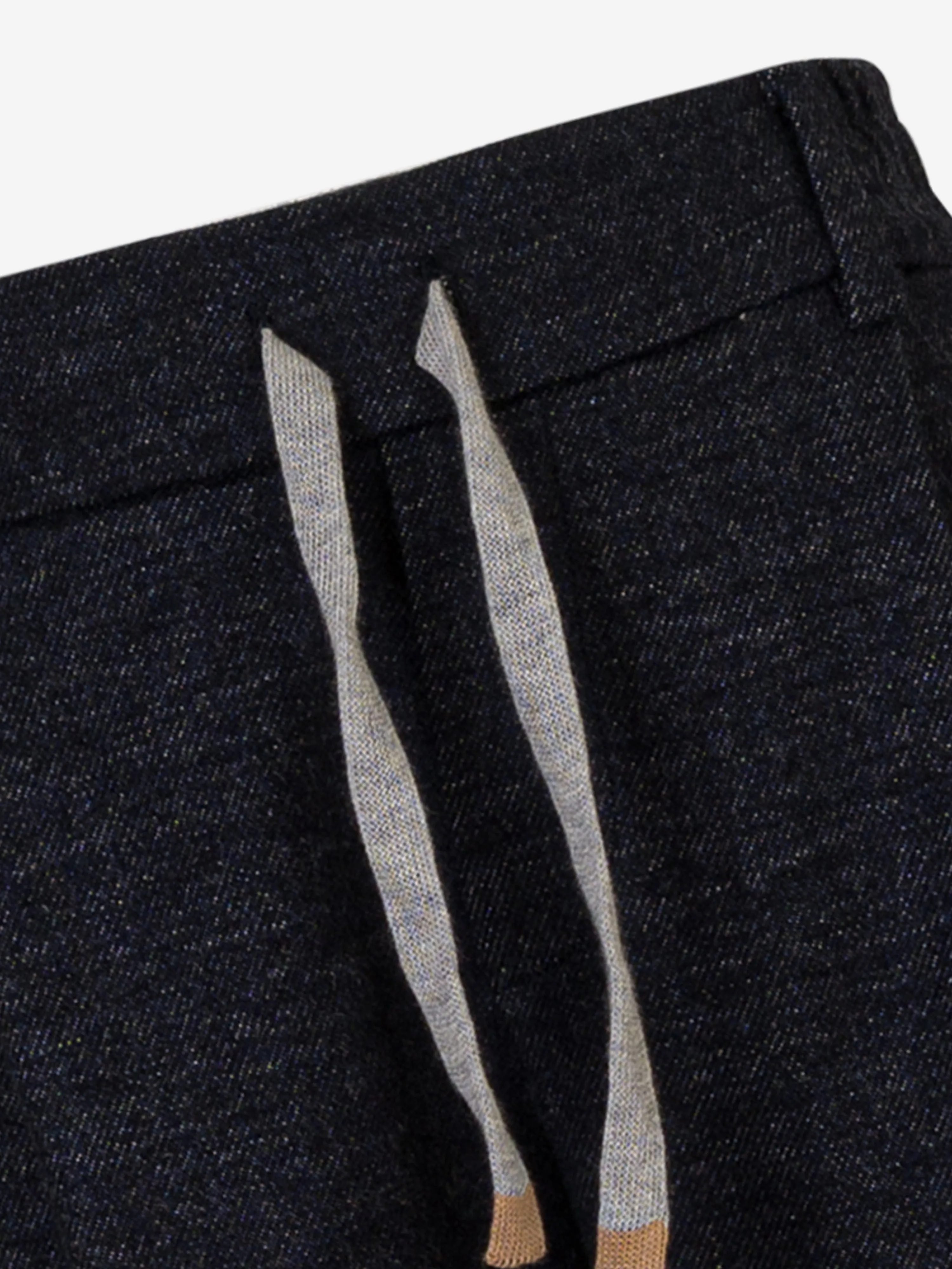 Pantalon en laine Eleventy Boys en marine