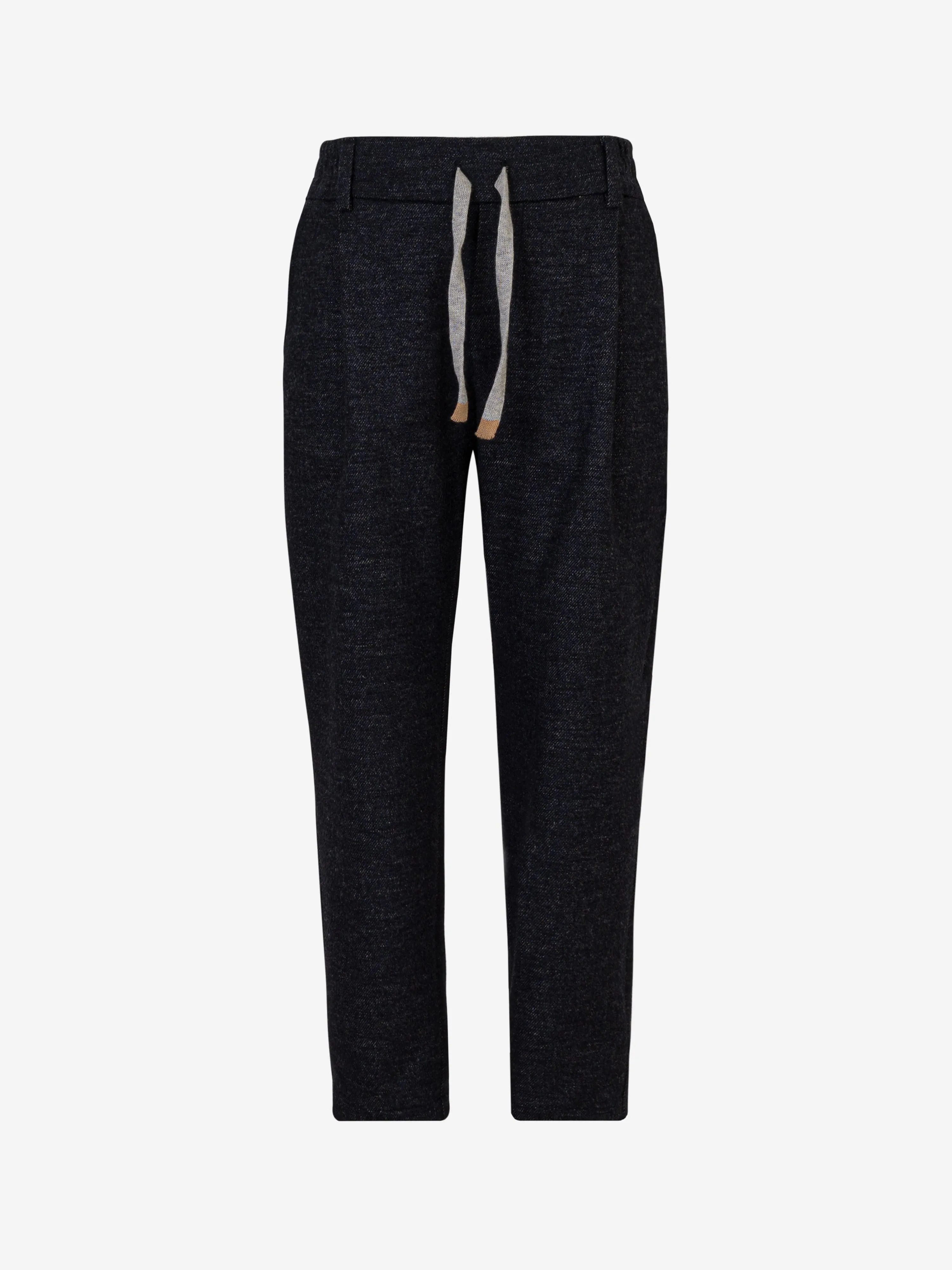 Pantalon en laine Eleventy Boys en marine