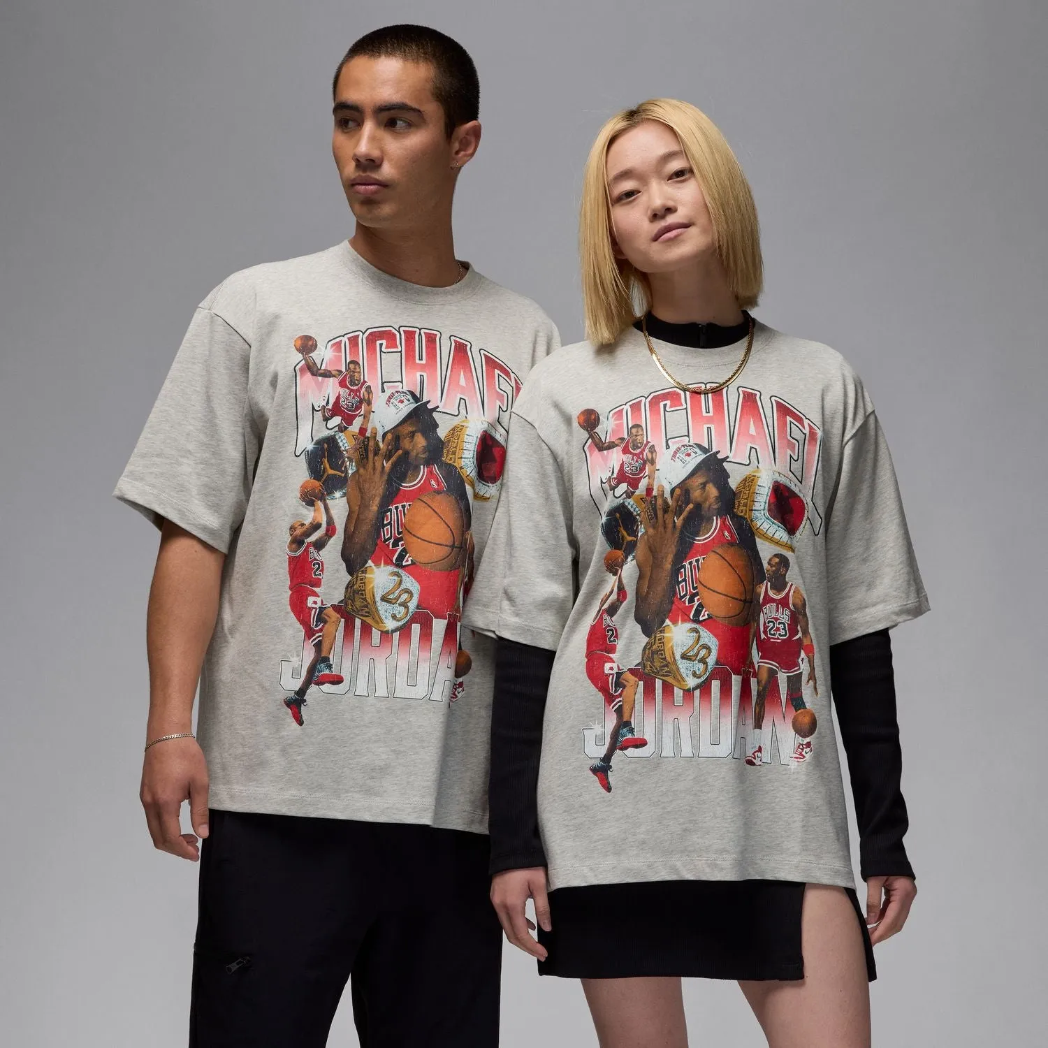 T-shirt graphique oversize essentiel - Vêtements pour hommes_Jordan
