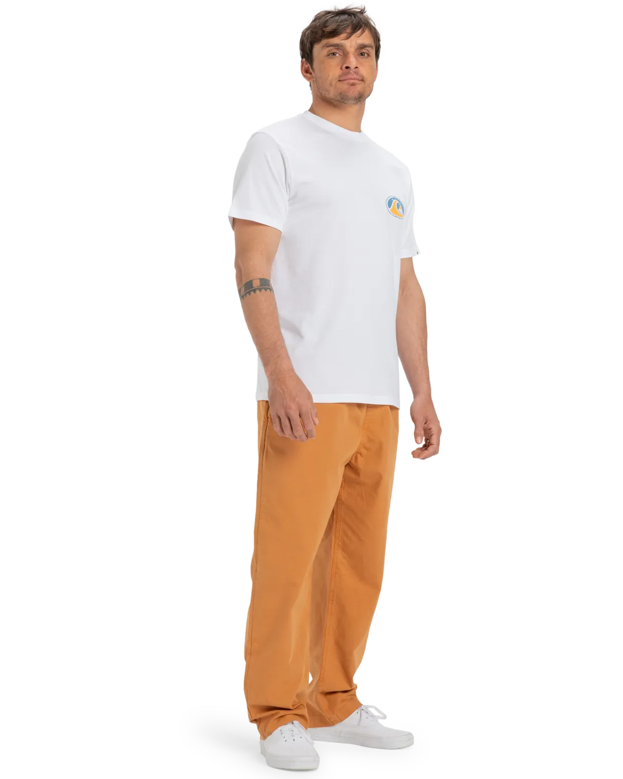T-shirt EV Flower Chaos en blanc